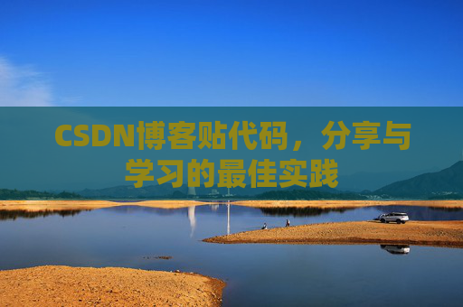 CSDN博客贴代码，分享与学习的最佳实践